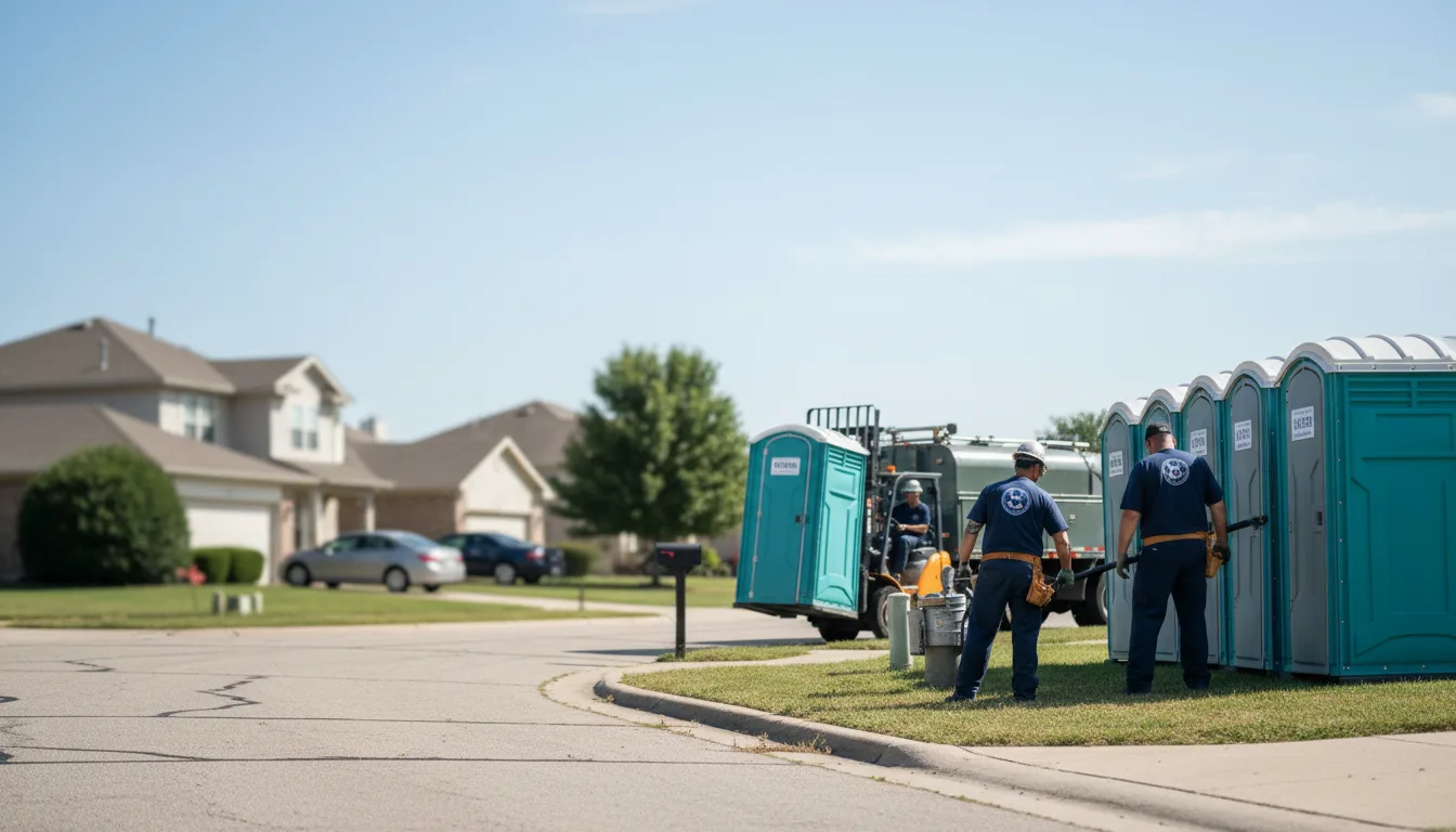 Porta Potty Rental in Leonard, MO near me